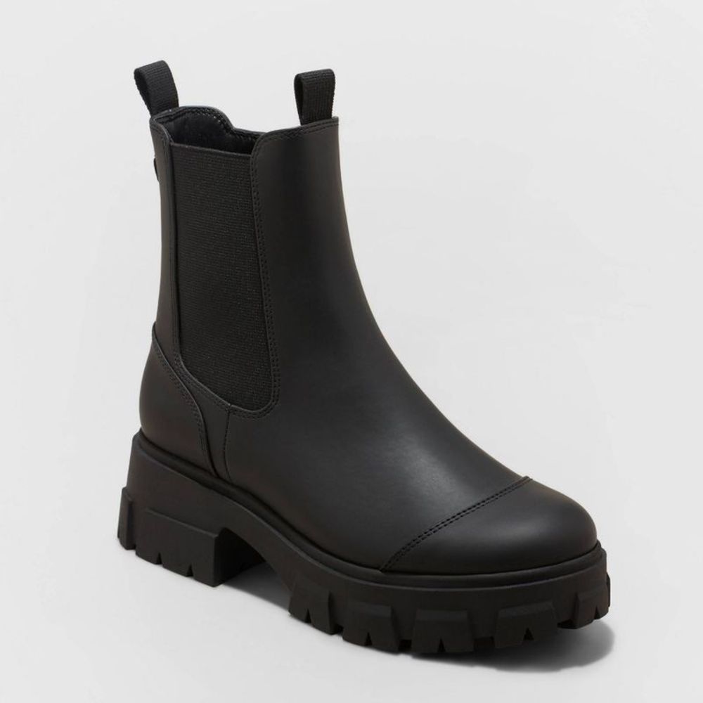 Women's Devan Winter Boots - A New Day Black 5